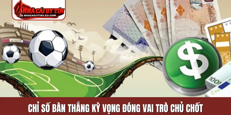 Chỉ số bàn thắng kỳ vọng đóng vai trò chủ chốt